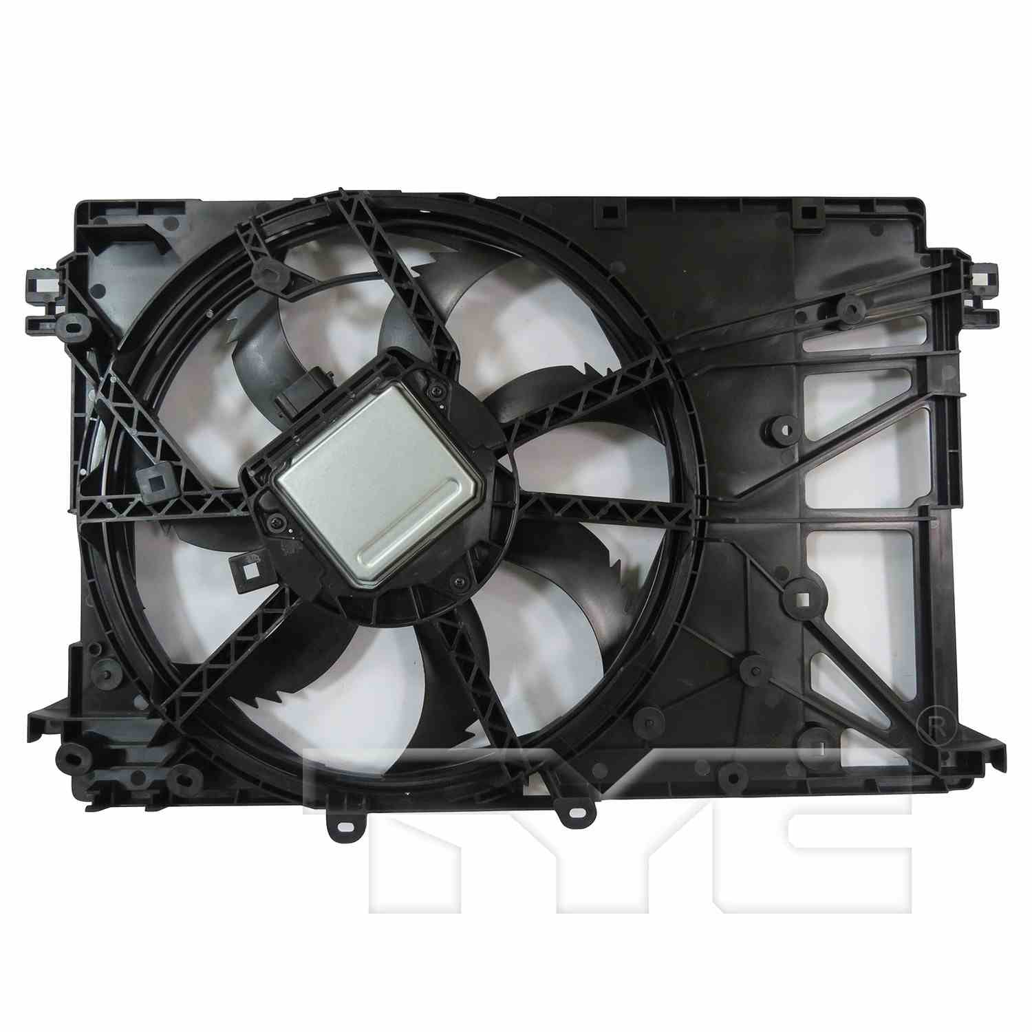 TYC Dual Radiator and Condenser Fan Assembly 624440