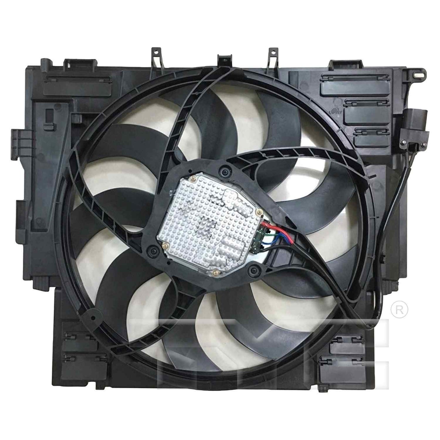 TYC Dual Radiator and Condenser Fan Assembly 624460