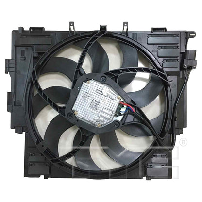 TYC Dual Radiator and Condenser Fan Assembly 624460
