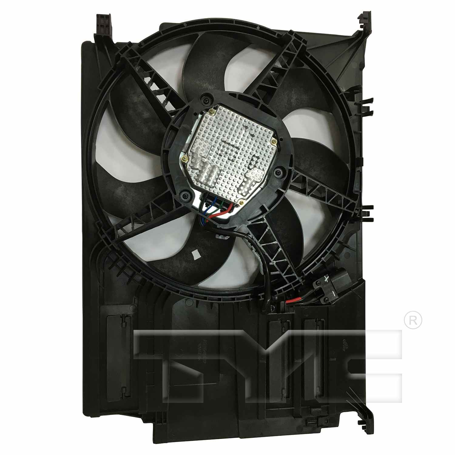 TYC Dual Radiator and Condenser Fan Assembly 624480