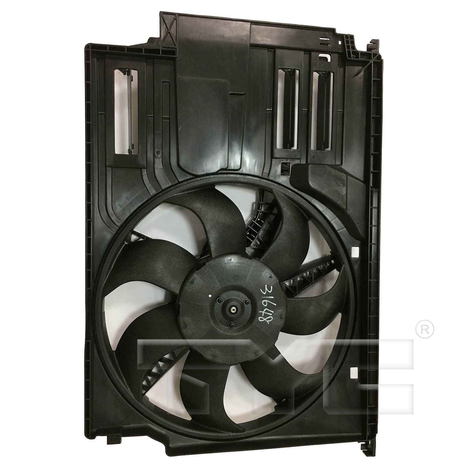 TYC Dual Radiator and Condenser Fan Assembly 624480