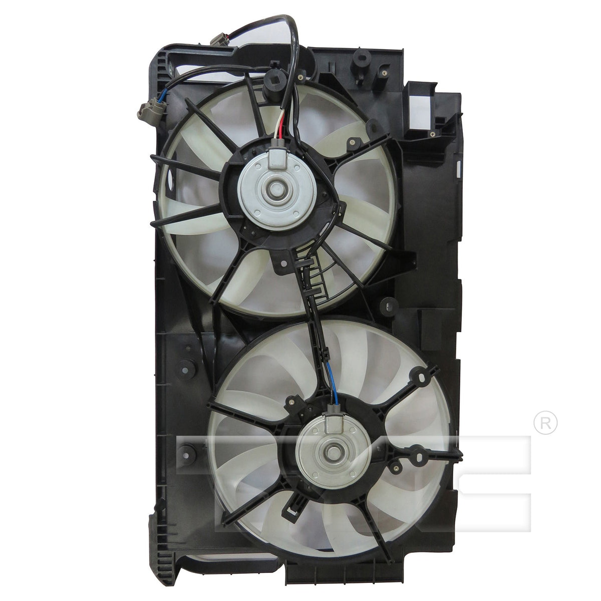 TYC Dual Radiator and Condenser Fan Assembly 624500