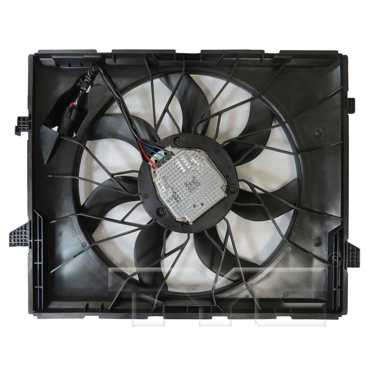 TYC Dual Radiator and Condenser Fan Assembly 624540