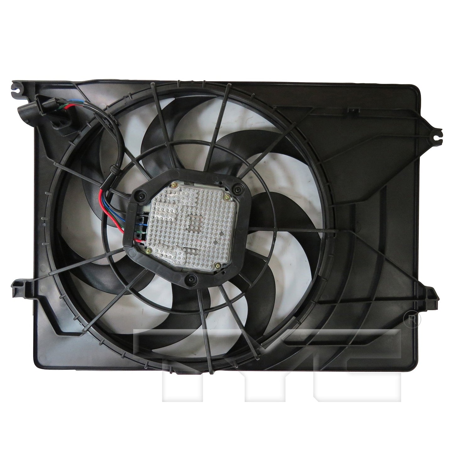 TYC Dual Radiator and Condenser Fan Assembly 624560 image 3
