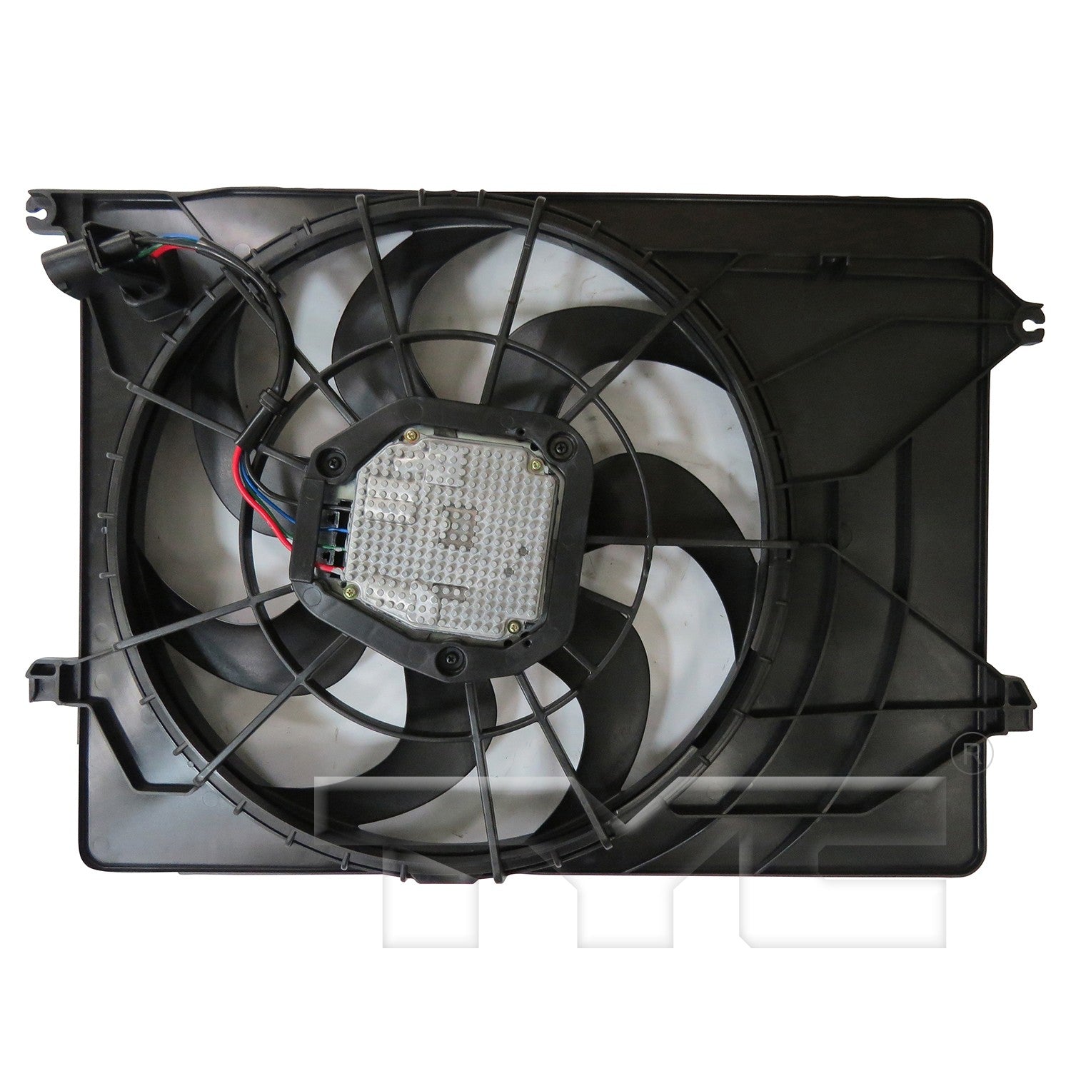 TYC Dual Radiator and Condenser Fan Assembly 624560 image 3