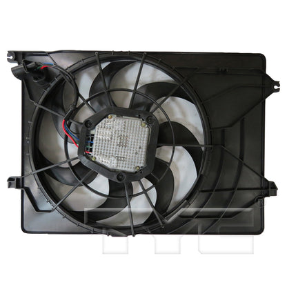 TYC Dual Radiator and Condenser Fan Assembly 624560 image 3