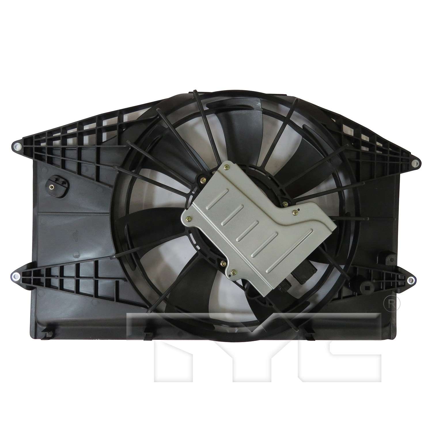 TYC Dual Radiator and Condenser Fan Assembly 624610