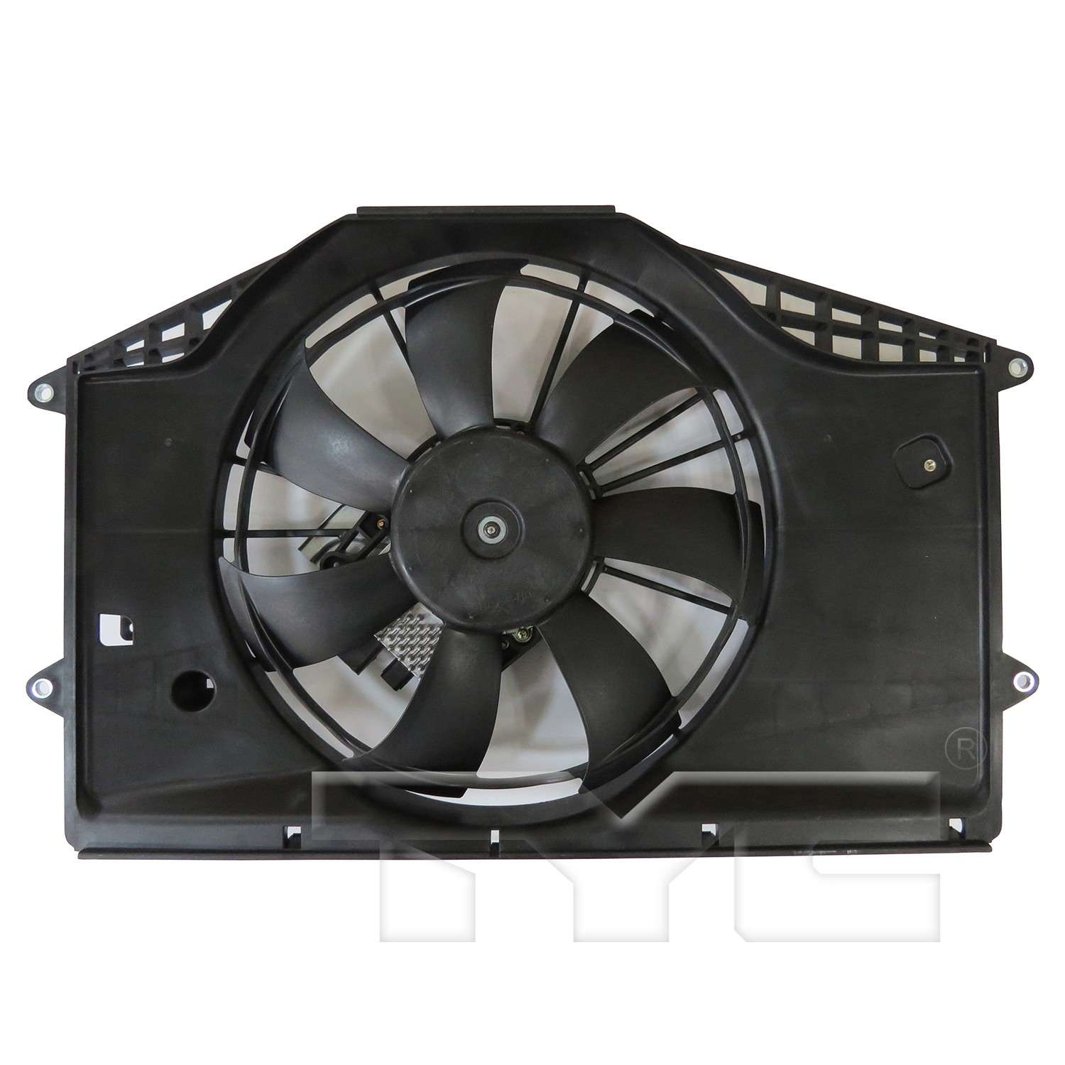 TYC Dual Radiator and Condenser Fan Assembly 624610