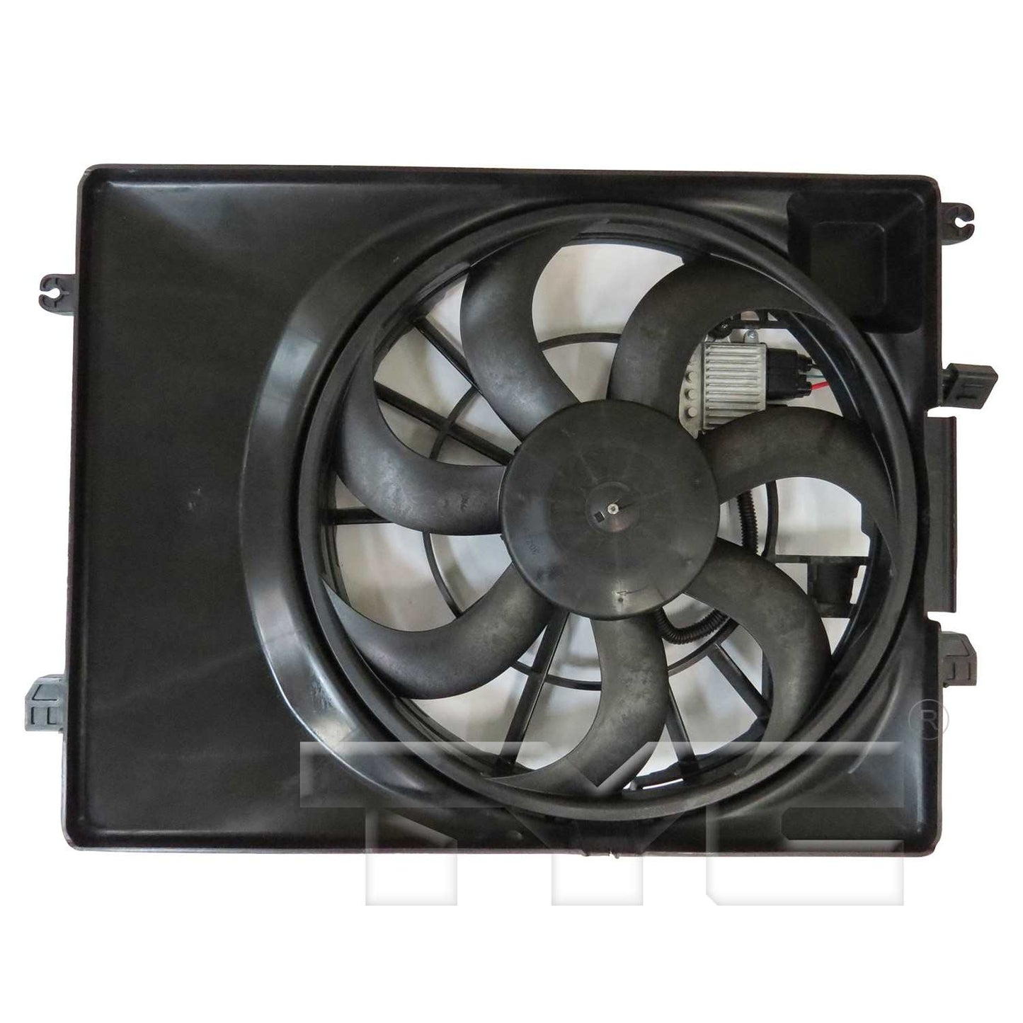 TYC Dual Radiator and Condenser Fan Assembly 624620