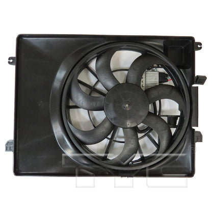 TYC Dual Radiator and Condenser Fan Assembly 624620