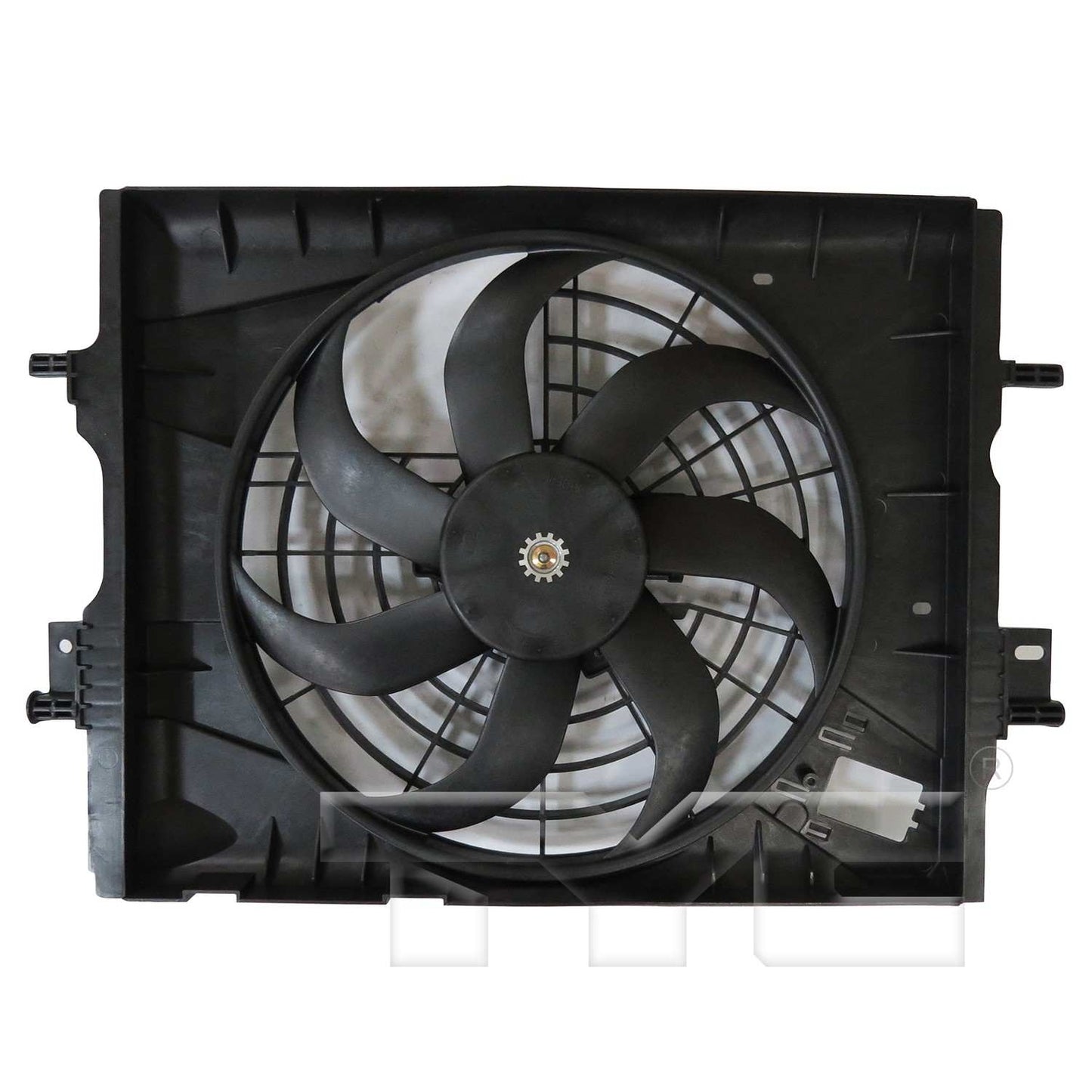 TYC Dual Radiator and Condenser Fan Assembly 624640