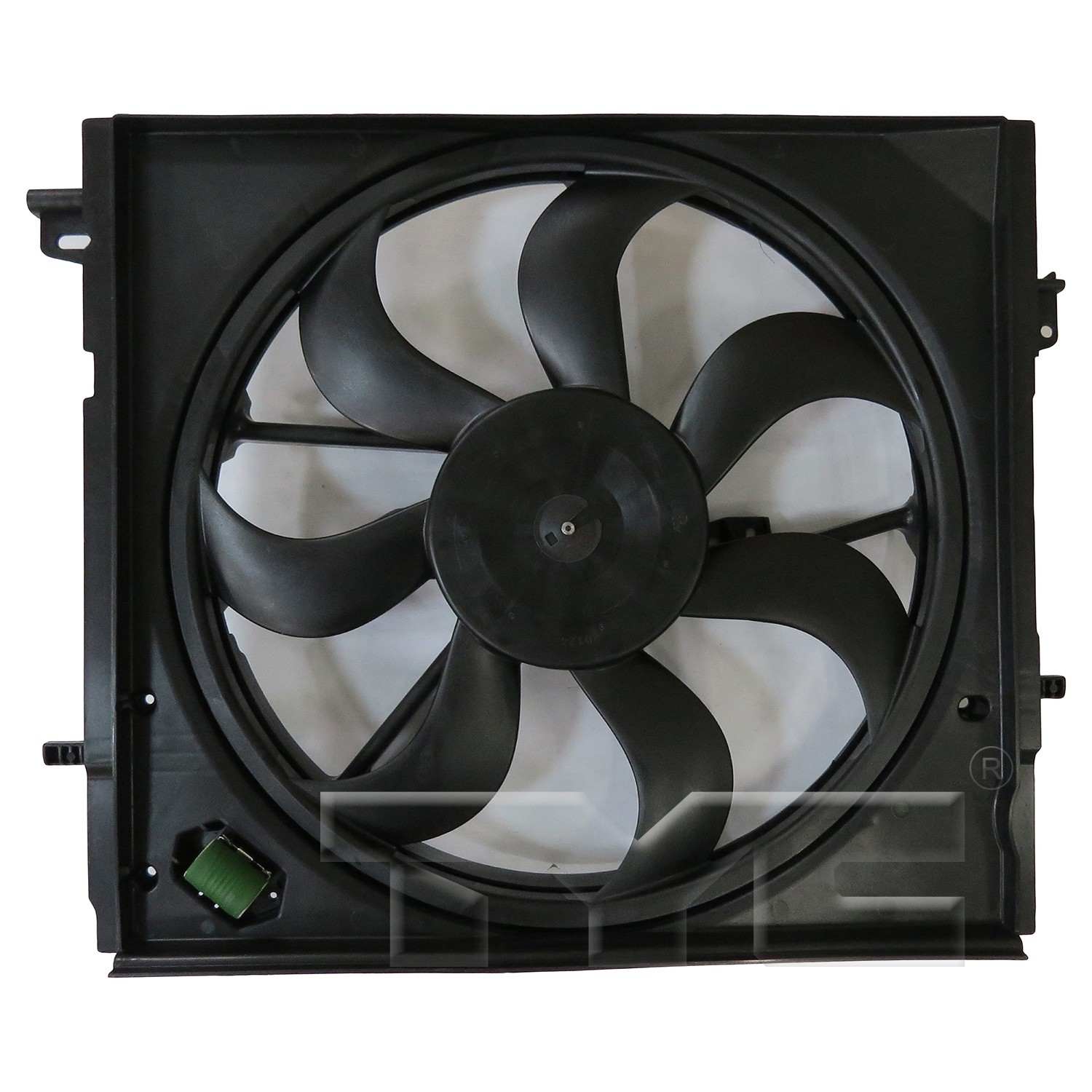 TYC Dual Radiator and Condenser Fan Assembly 624660