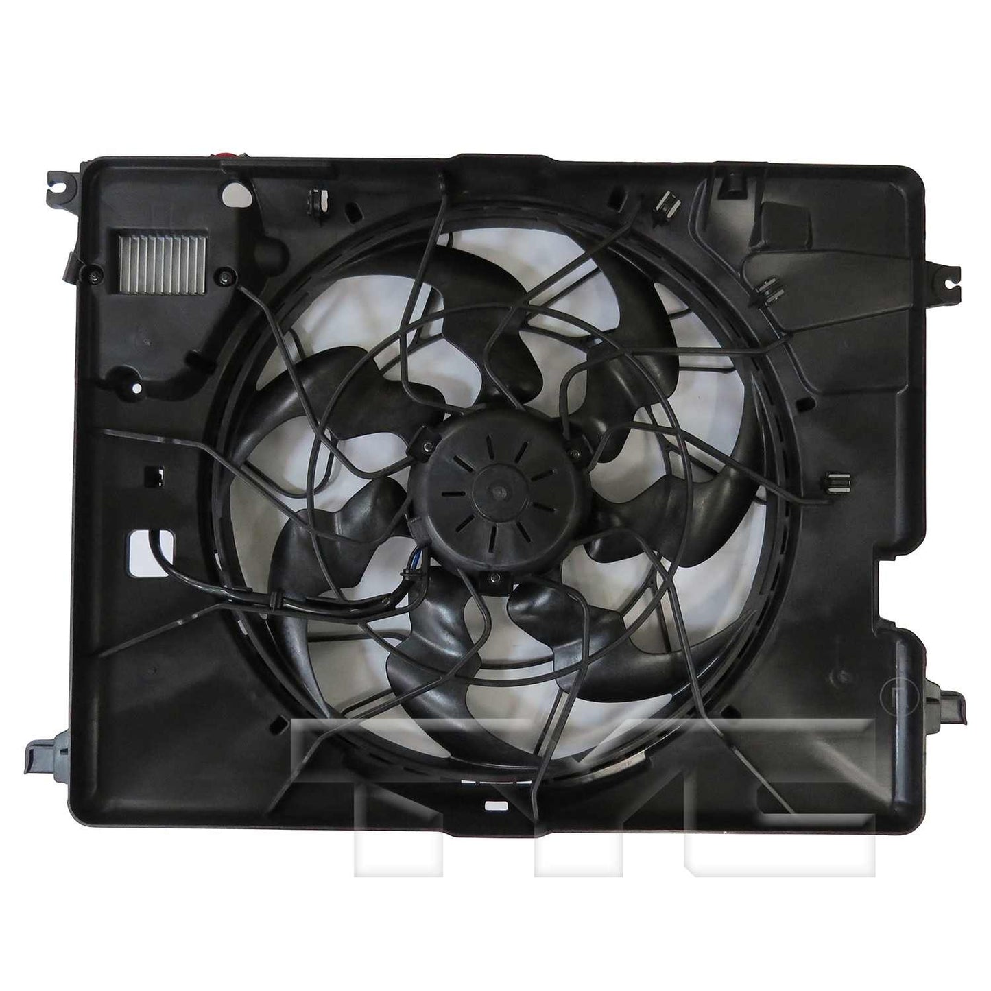 TYC Dual Radiator and Condenser Fan Assembly 624700