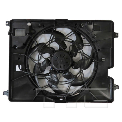 TYC Dual Radiator and Condenser Fan Assembly 624700