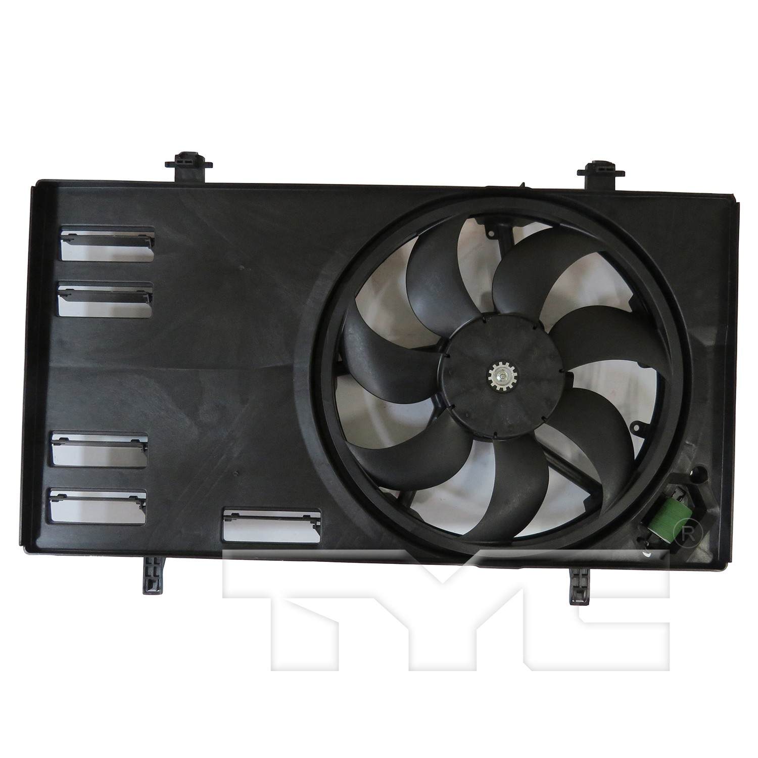 TYC Dual Radiator and Condenser Fan Assembly 624720