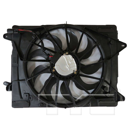 TYC Dual Radiator and Condenser Fan Assembly 624730