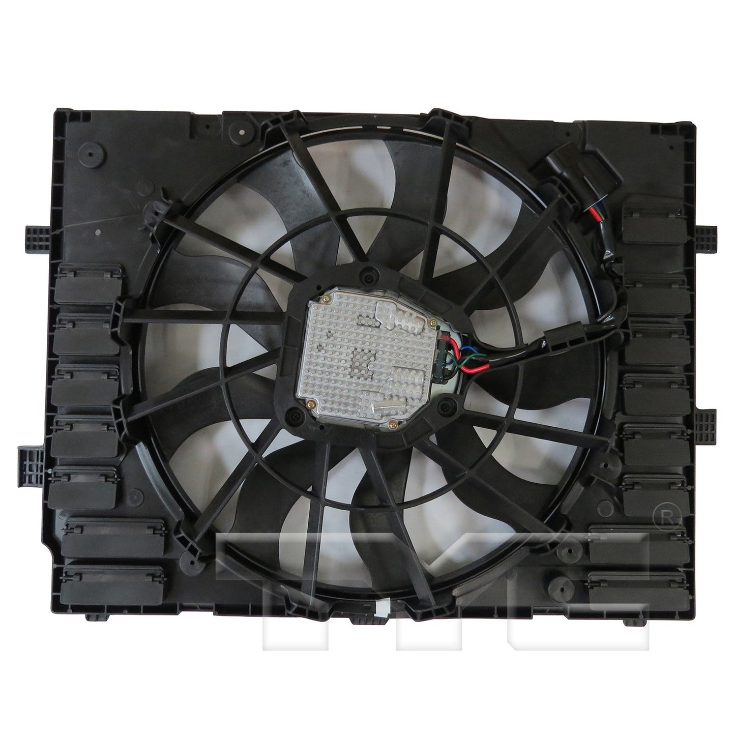 TYC Dual Radiator and Condenser Fan Assembly 624760 image 3