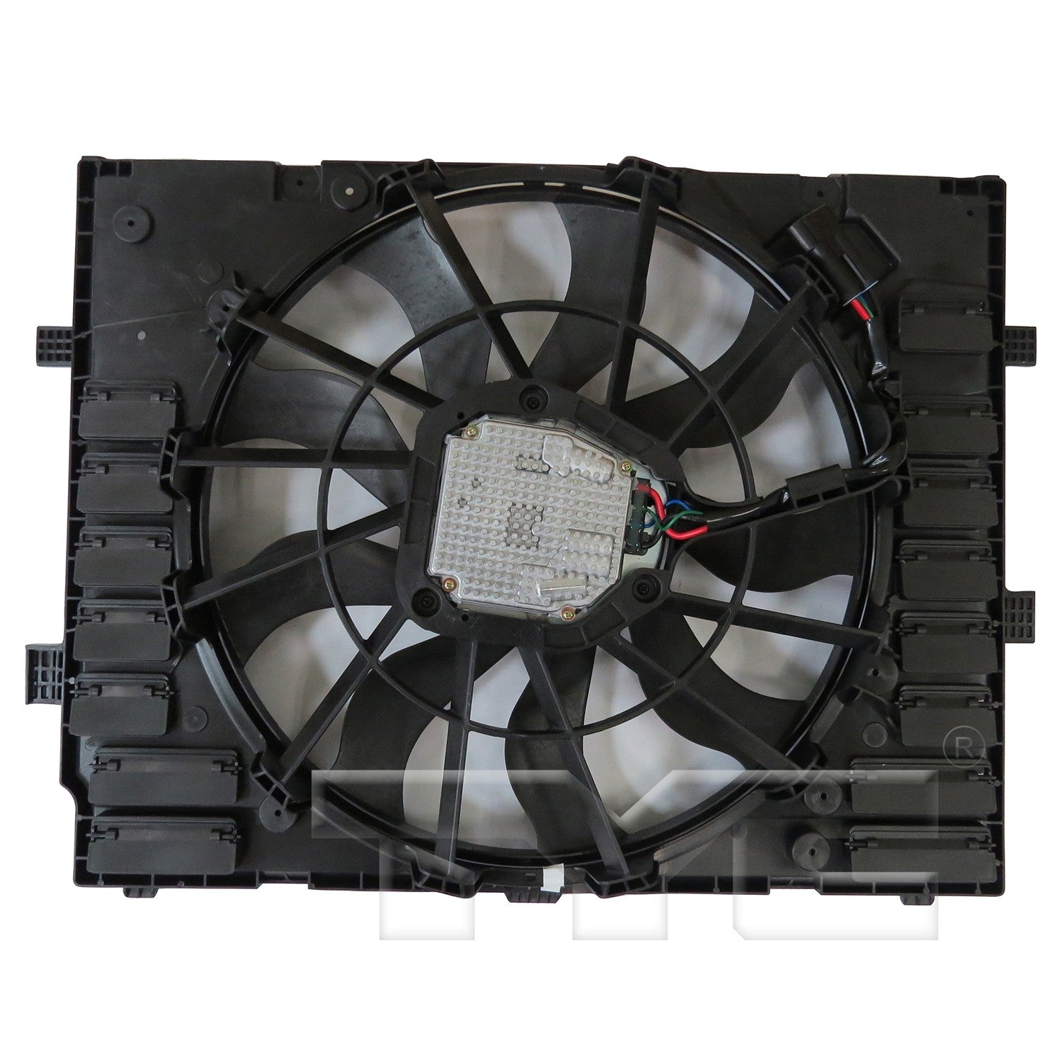 TYC Dual Radiator and Condenser Fan Assembly 624760 image 3