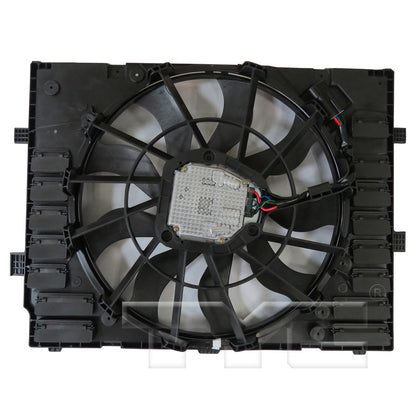 TYC Dual Radiator and Condenser Fan Assembly 624760 image 3