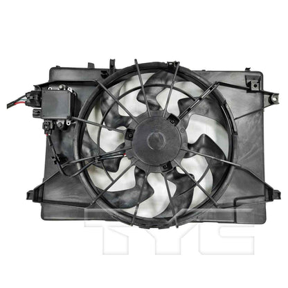 TYC Dual Radiator and Condenser Fan Assembly 624770