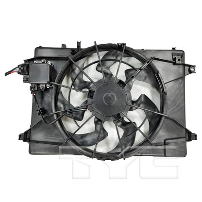 TYC Dual Radiator and Condenser Fan Assembly 624770