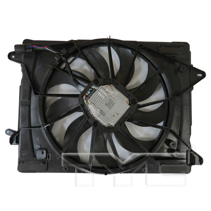TYC Dual Radiator and Condenser Fan Assembly 624780