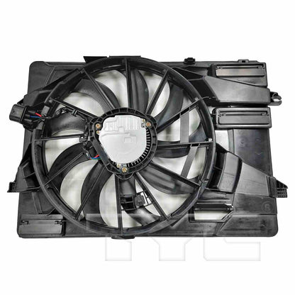 TYC Dual Radiator and Condenser Fan Assembly 624790
