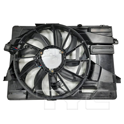TYC Dual Radiator and Condenser Fan Assembly 624790