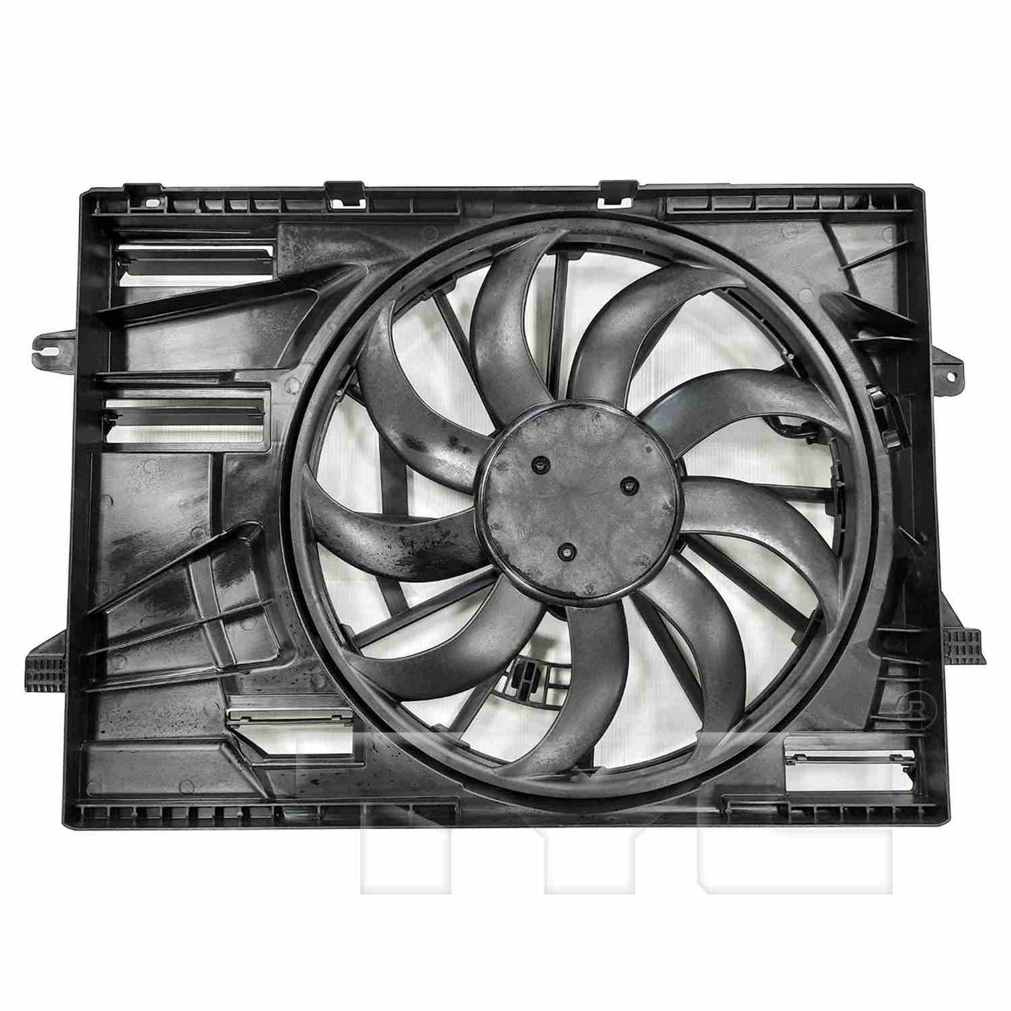 TYC Dual Radiator and Condenser Fan Assembly 624790