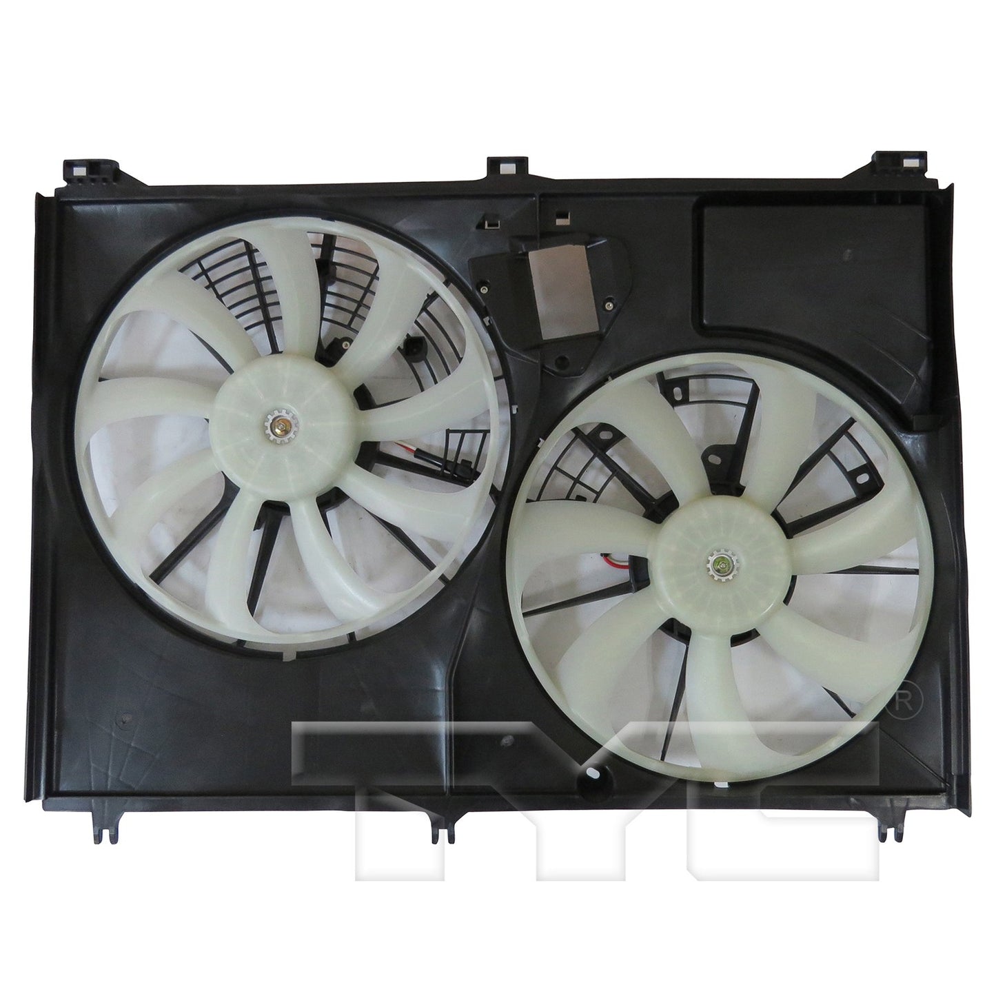 TYC Dual Radiator and Condenser Fan Assembly 624800