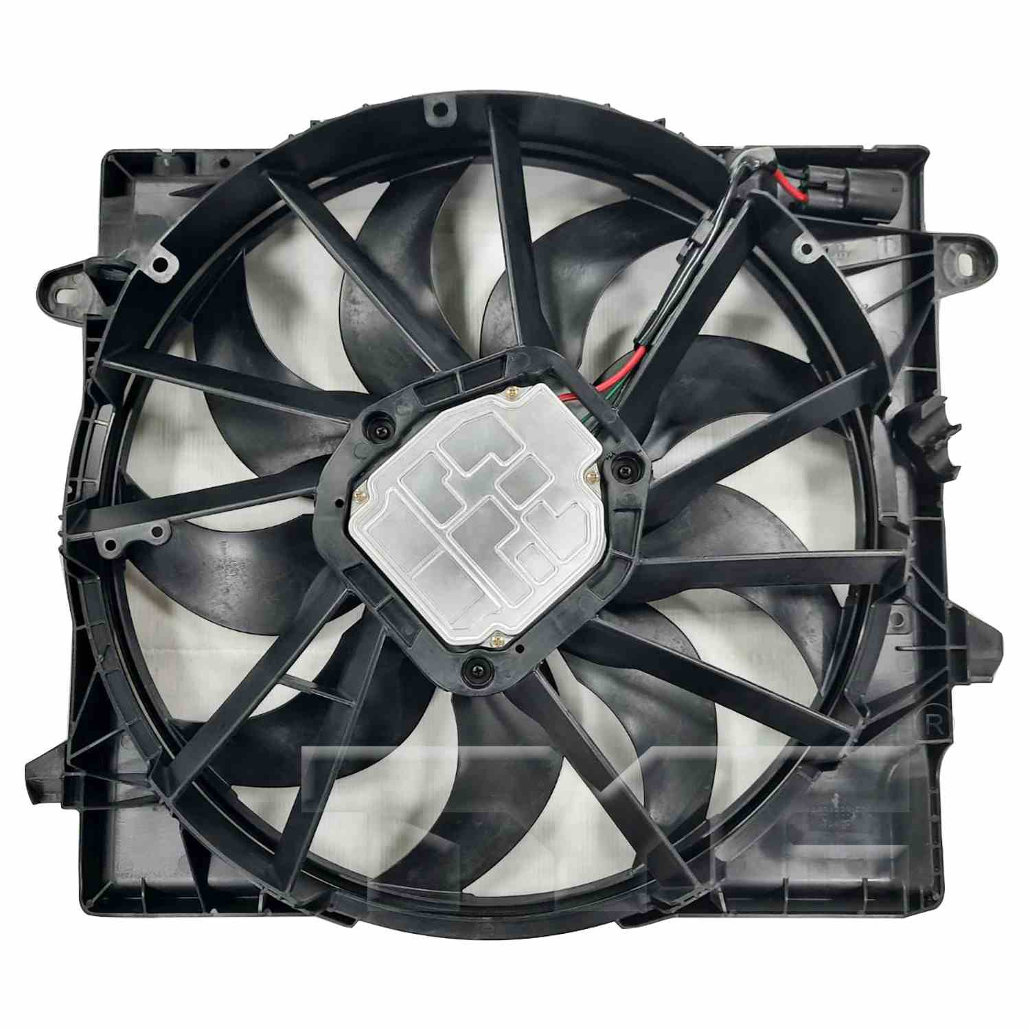 TYC Dual Radiator and Condenser Fan Assembly 624860