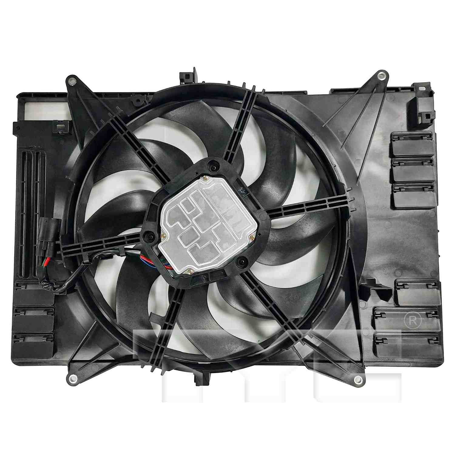 TYC Dual Radiator and Condenser Fan Assembly 624870