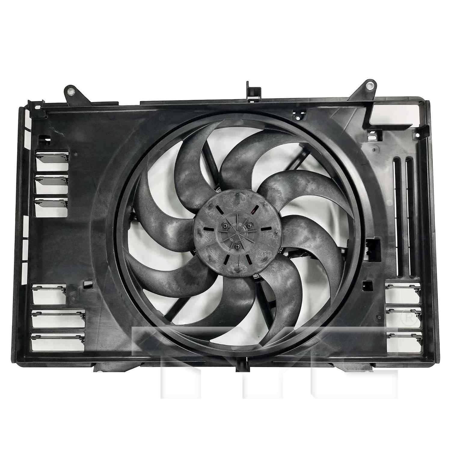 TYC Dual Radiator and Condenser Fan Assembly 624870