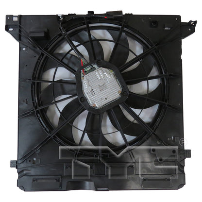 TYC Dual Radiator and Condenser Fan Assembly 624880