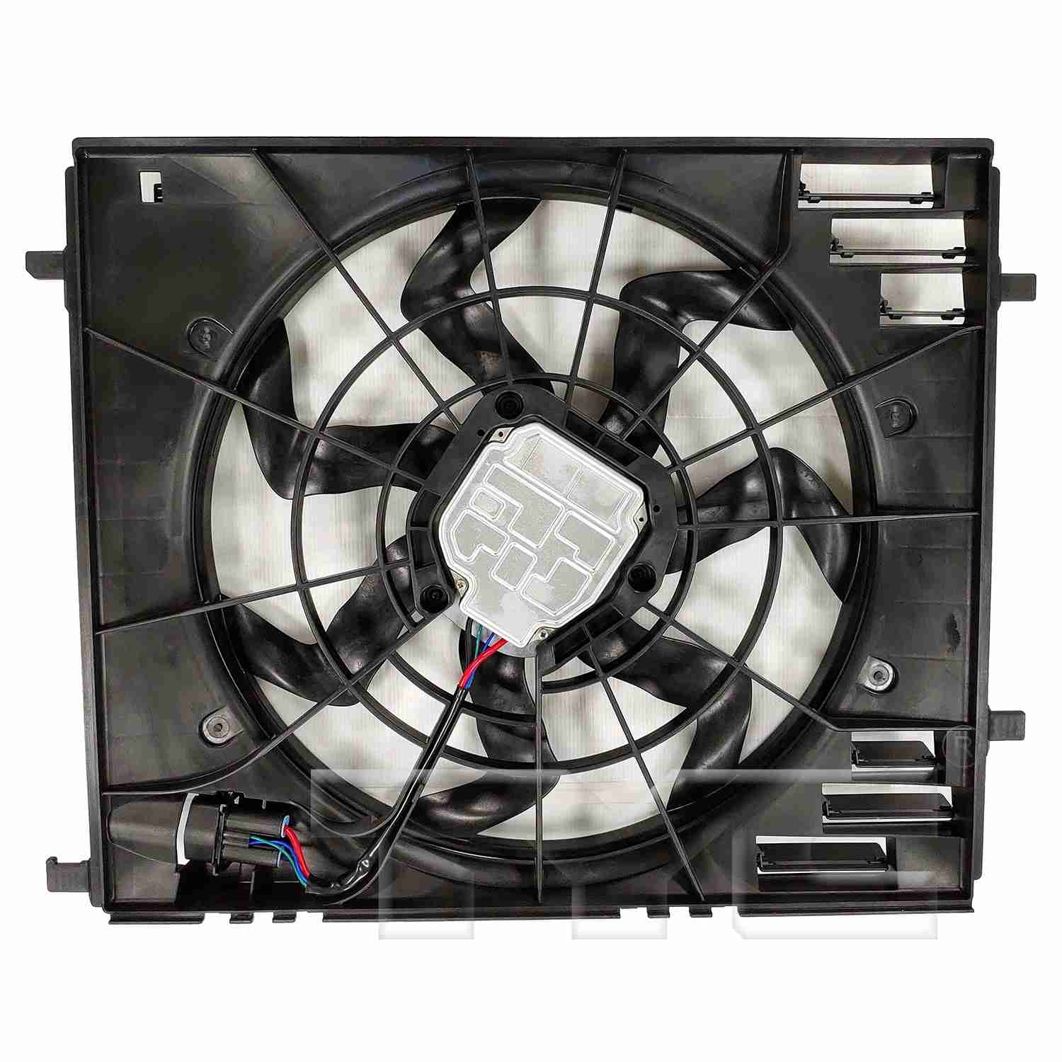 TYC Dual Radiator and Condenser Fan Assembly 624900