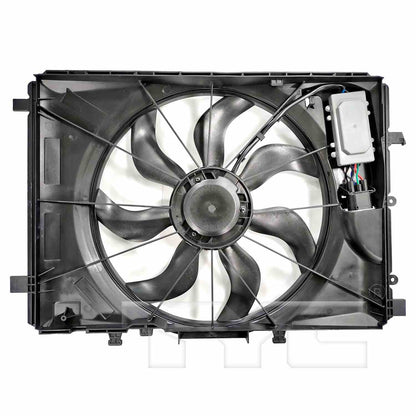 TYC Dual Radiator and Condenser Fan Assembly 624930