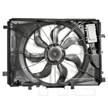 TYC Dual Radiator and Condenser Fan Assembly 624930