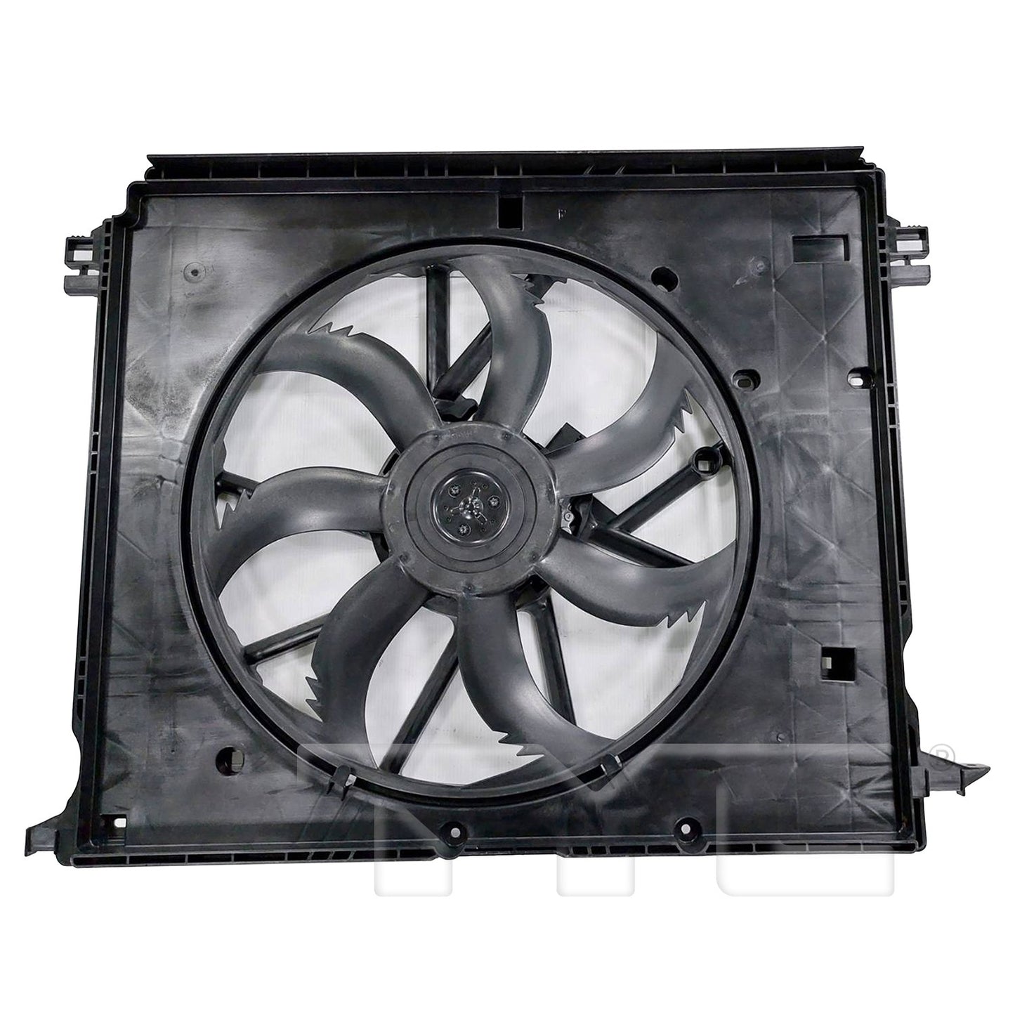 TYC Dual Radiator and Condenser Fan Assembly 624980 main image