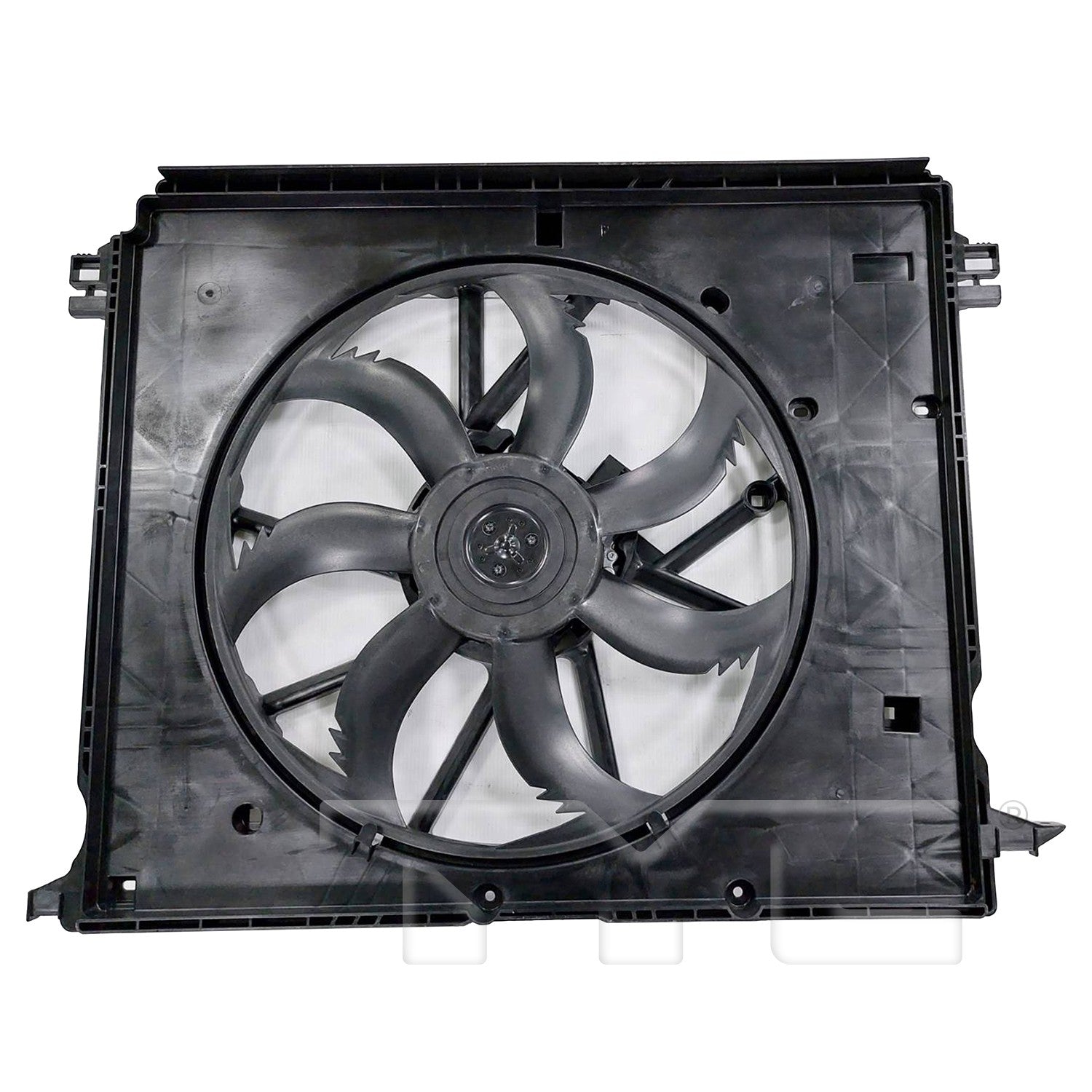 TYC Dual Radiator and Condenser Fan Assembly 624980 main image