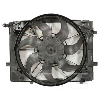 TYC Dual Radiator and Condenser Fan Assembly 625000