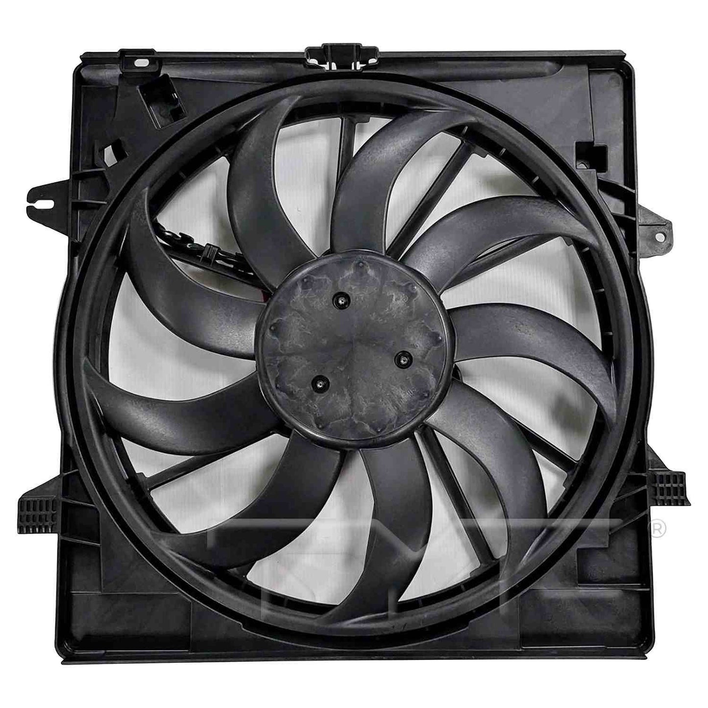 TYC Dual Radiator and Condenser Fan Assembly 625050