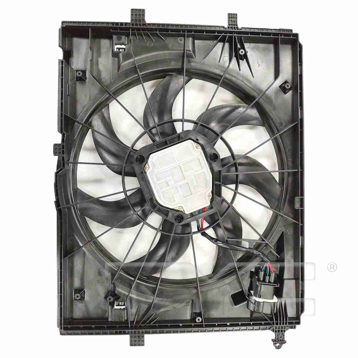 TYC Dual Radiator and Condenser Fan Assembly 625070