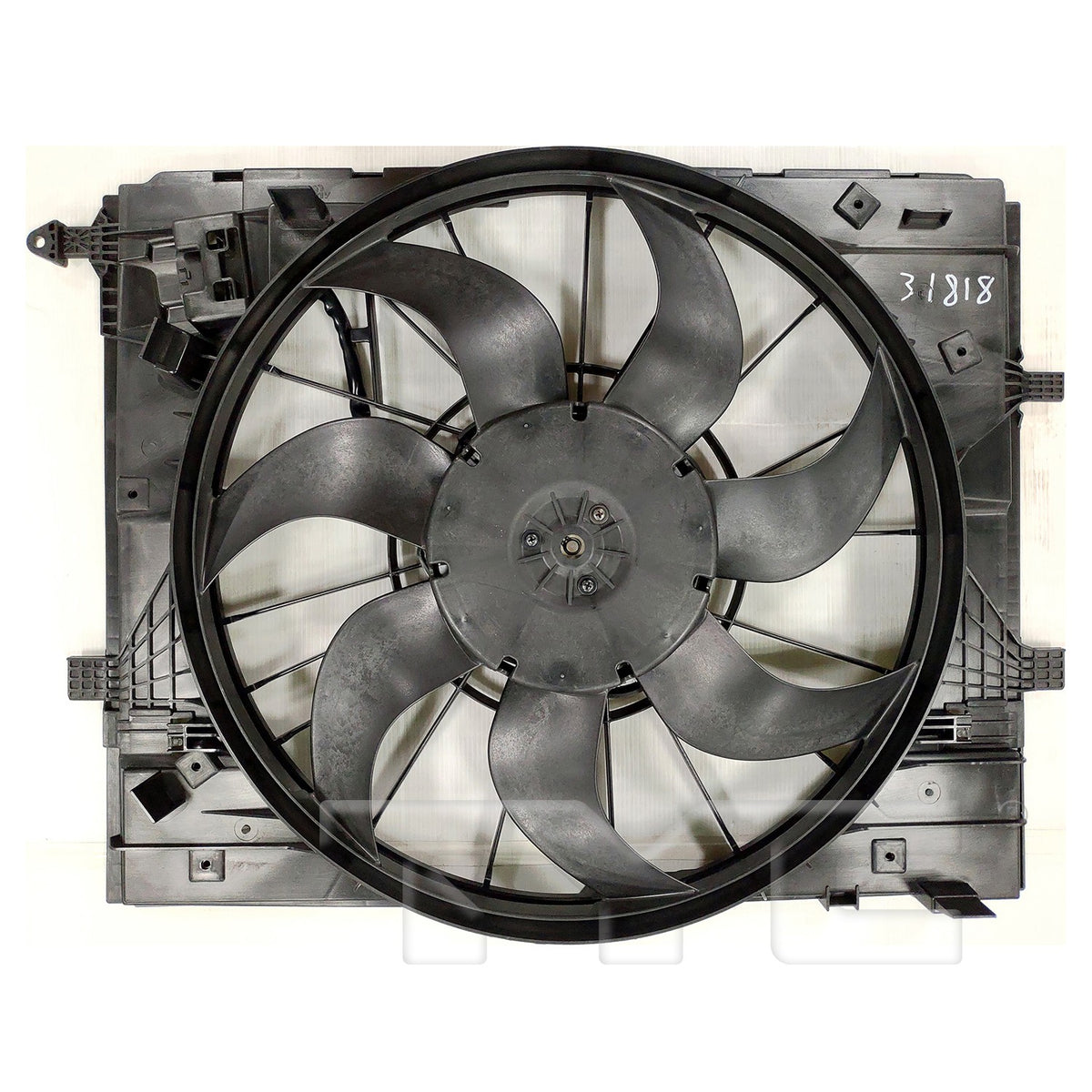 TYC Dual Radiator and Condenser Fan Assembly 625070
