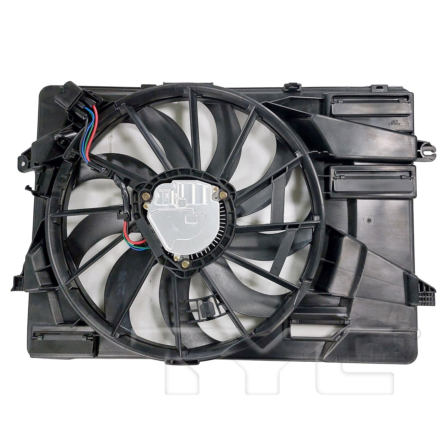 TYC Dual Radiator and Condenser Fan Assembly 625240 image 3