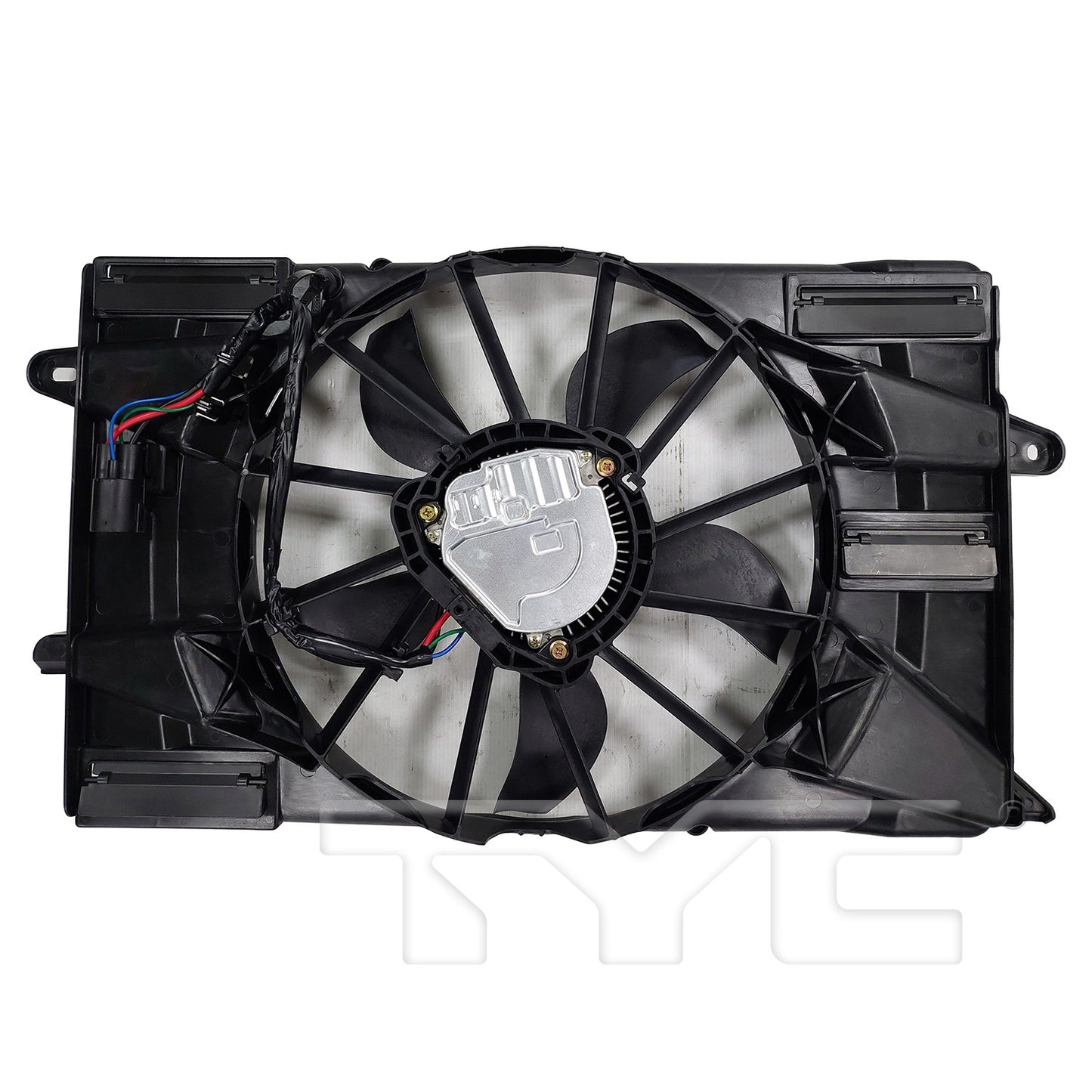 TYC Dual Radiator and Condenser Fan Assembly 625260 image 3
