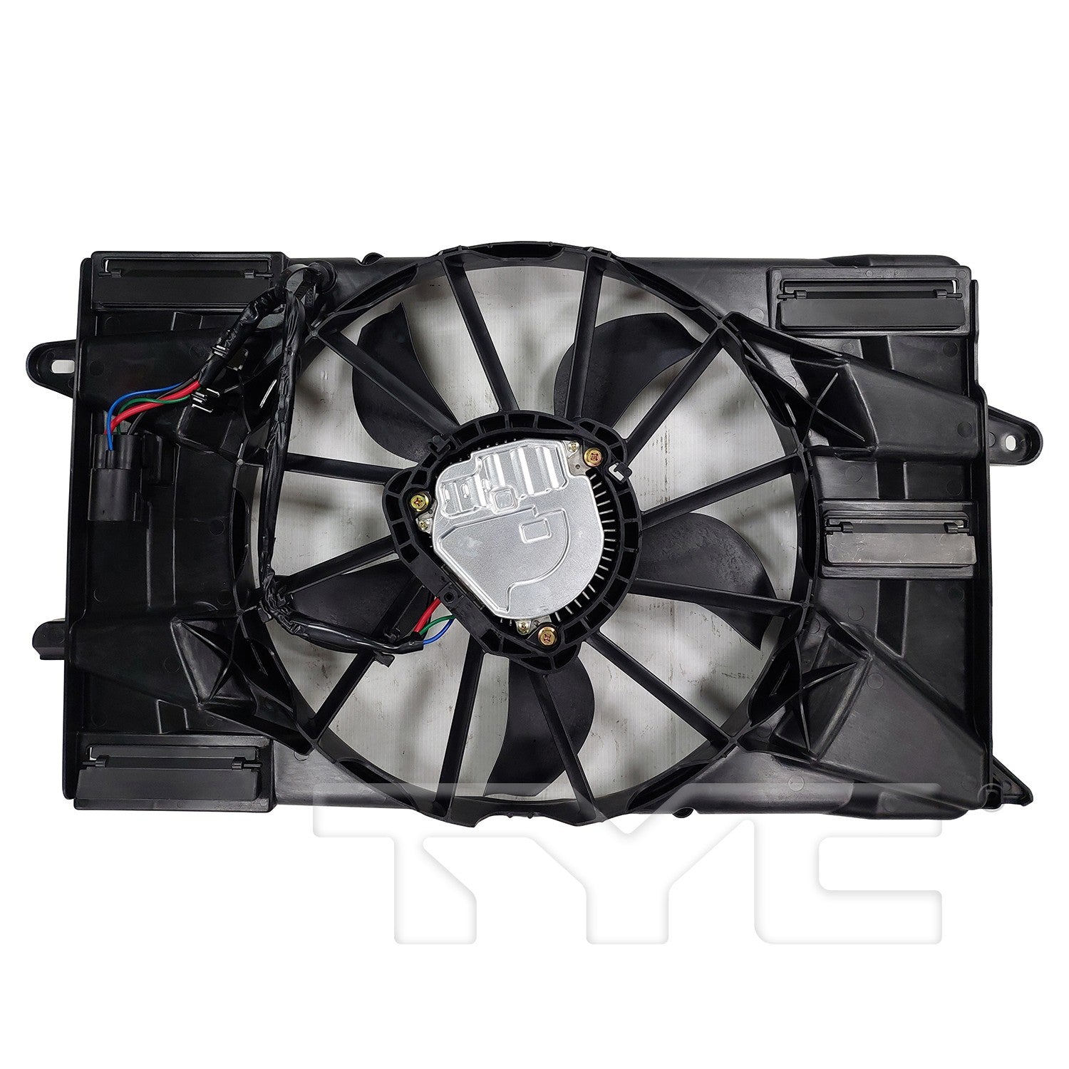 TYC Dual Radiator and Condenser Fan Assembly 625260 image 3