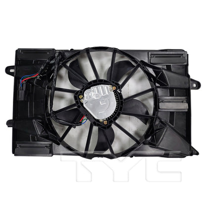 TYC Dual Radiator and Condenser Fan Assembly 625260 image 3