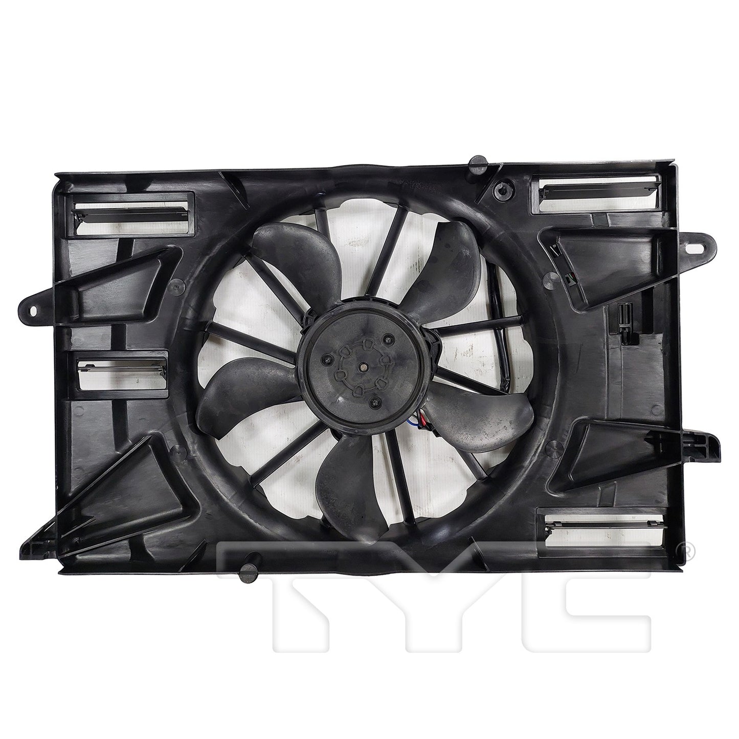 TYC Dual Radiator and Condenser Fan Assembly 625260 main image