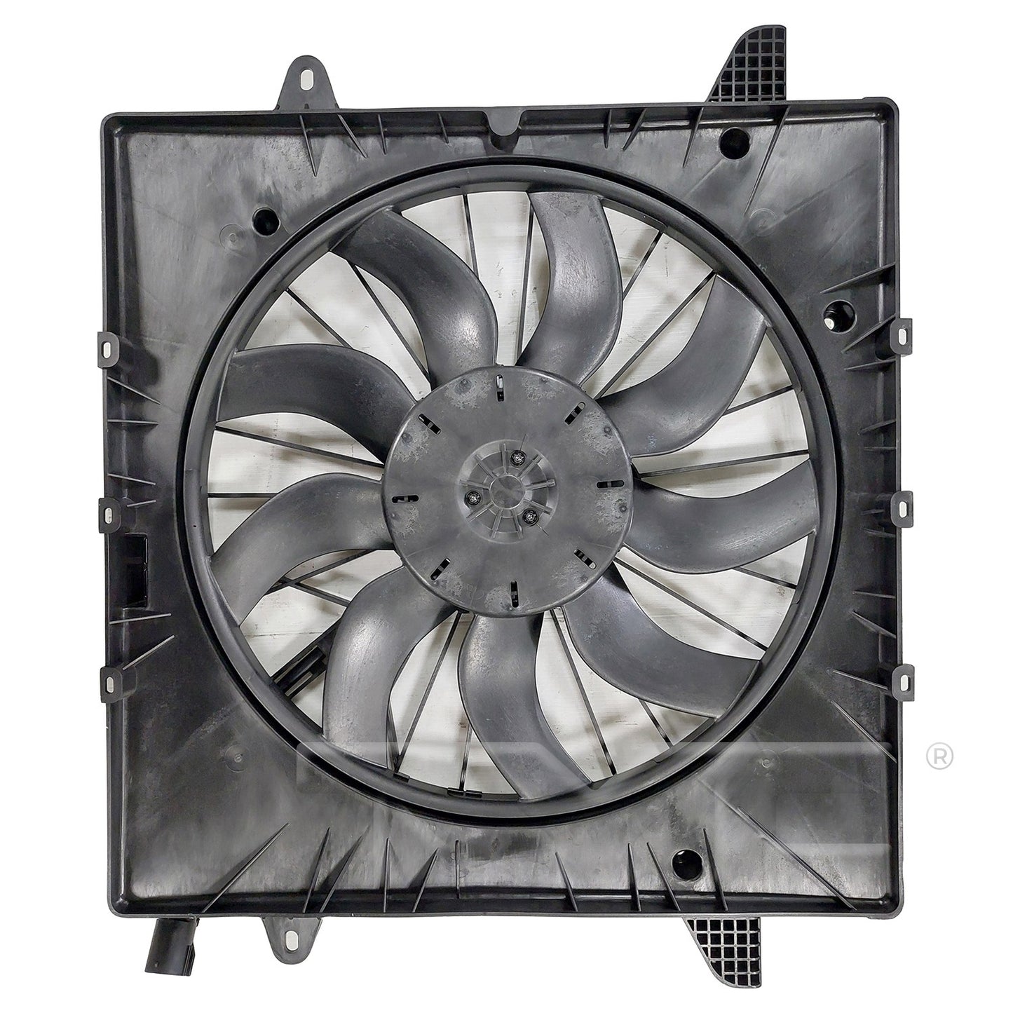 TYC Dual Radiator and Condenser Fan Assembly 625330 main image