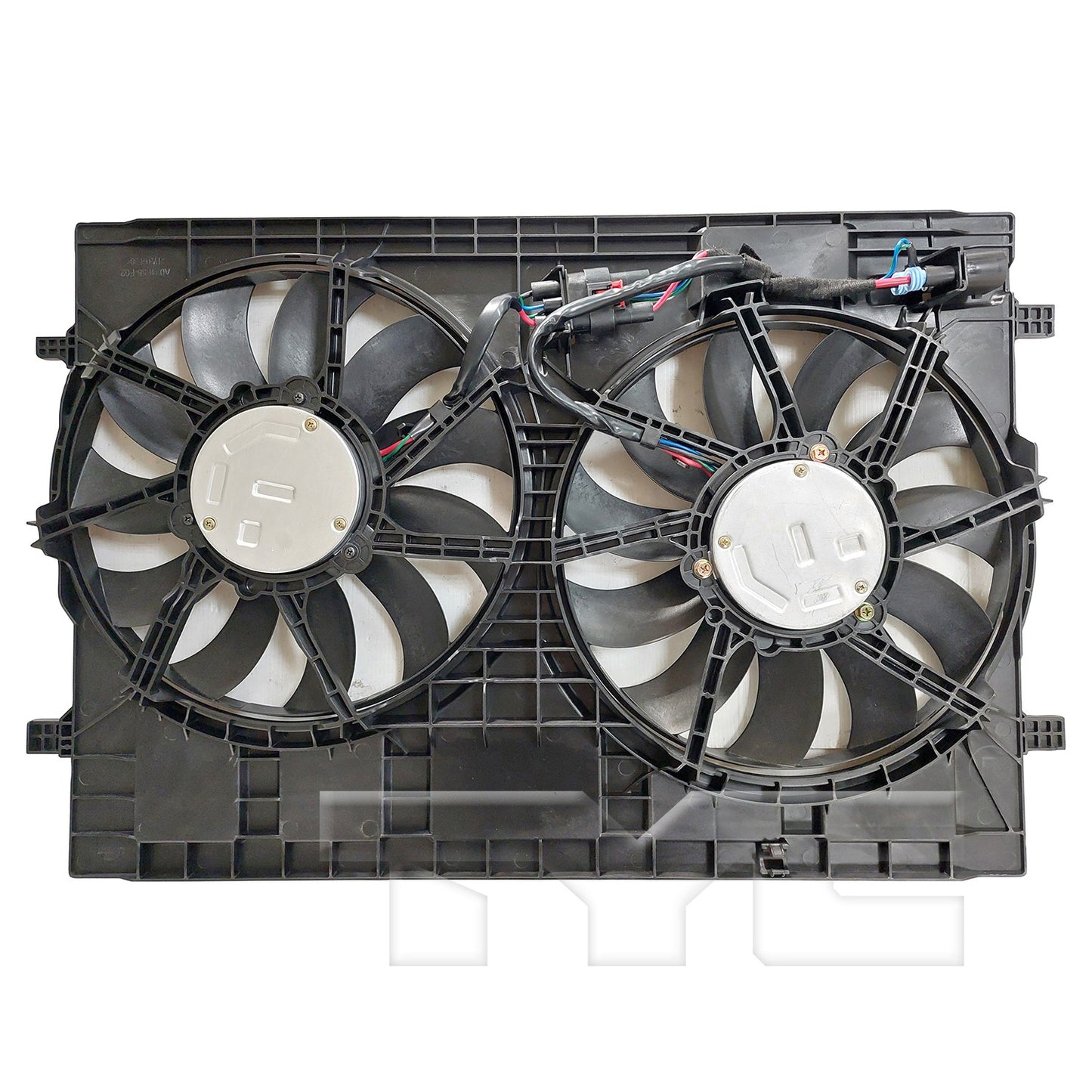 TYC Dual Radiator and Condenser Fan Assembly 625400 image 3